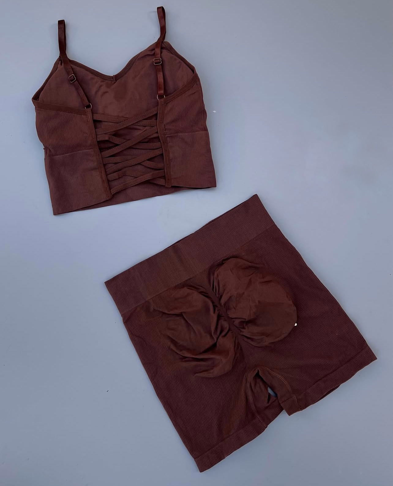 ست نیمتنه شورتک پشت بندی - تصویر 2