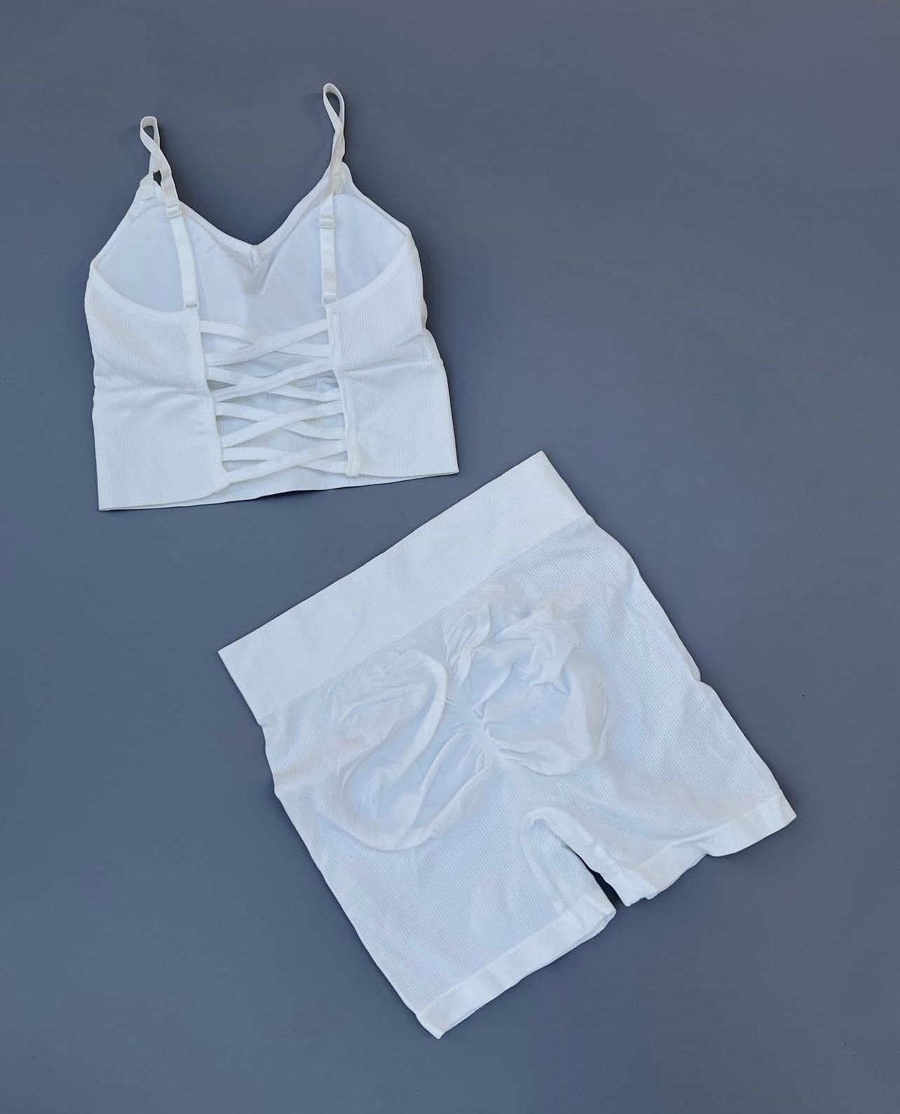 ست نیمتنه شورتک پشت بندی - تصویر 4