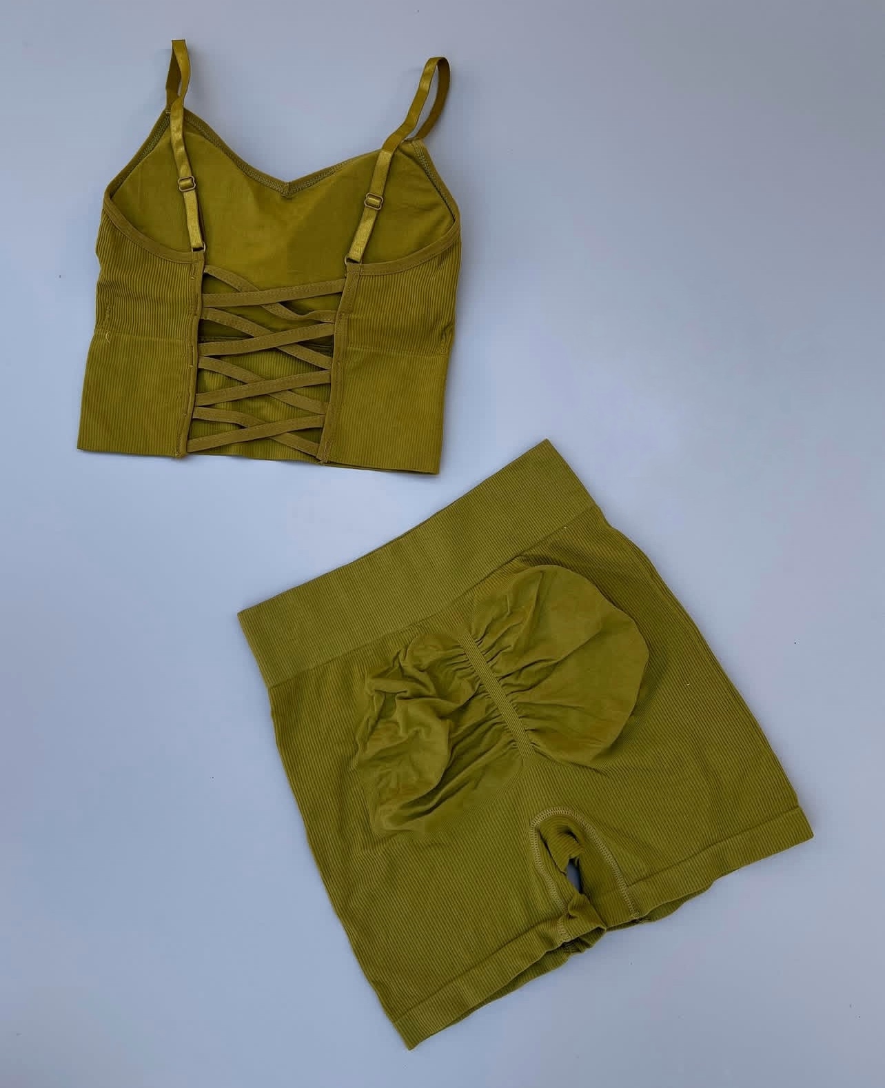 ست نیمتنه شورتک پشت بندی - تصویر 6